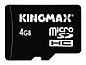 Kingmax microSDHC Class 4 Card 4GB + SD adapter