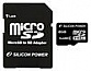    Silicon-Power micro SDHC Card 8GB Class 4 + SD adapter