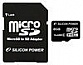   Silicon-Power micro SDHC Card 8GB Class 4 + SD adapter