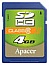 Apacer SDHC 4Gb Class 6