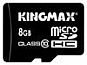   Kingmax microSDHC Class 10 Card 8GB + SD adapter