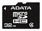   A-Data microSDHC Class 4 32GB + SD adapter