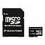   Silicon-Power micro SDHC Card 4GB Class 4 + SD adapter