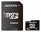    A-Data microSDHC Class 2 16GB + SD adapter
