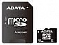   A-Data microSDHC Class 2 16GB + SD adapter