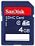    Sandisk SDHC Card 4GB Class 4