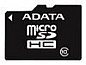   A-Data microSDHC Class 10 8GB + SD adapter