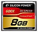   Silicon-Power 600X Professional Compact Flash Card 8GB