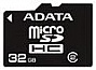    A-Data microSDHC Class 2 32GB + SD adapter