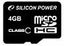 Silicon-Power microSDHC 4GB Class 2