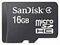    Sandisk microSDHC Card 16GB Class 4