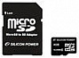    Silicon-Power micro SDHC Card 4GB Class 6 + SD adapter