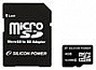   Silicon-Power micro SDHC Card 4GB Class 6 + SD adapter