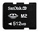    Sandisk MemoryStick Micro M2 512MB