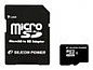   Silicon-Power micro SDHC Card 4GB Class 10 + SD adapter