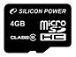    Silicon-Power microSDHC 4GB Class 6