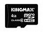 Kingmax microSDHC Class 6 Card 4GB + SD adapter