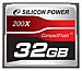  Silicon-Power 200X Professional Compact Flash Card 32GB