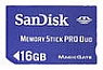  Sandisk Memory Stick PRO Duo 16Gb