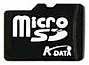    A-Data microSD Card 1GB + SD adapter