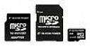 Silicon-Power micro SDHC Card 8GB Class 6 Dual Adaptor Pack