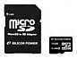 Silicon-Power micro SDHC Card 16GB Class 2 + SD adapter