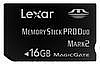  Lexar Platinum II Memory Stick PRO Duo 16GB