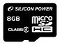 Silicon-Power microSDHC 8GB Class 4