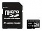 Silicon-Power micro SDHC Card 16GB Class 4 + SD adapter