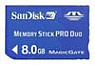   Sandisk Memory Stick PRO Duo 8Gb