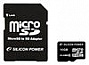   Silicon-Power micro SDHC Card 16GB Class 6 + SD adapter