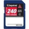  Kingston (SDV 16GB)   ,  Secure Digita  4, 16 SDHC Video (240min)