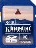  Kingston (SD4 8GB)   ,  Secure Digita  4, 8 SDHC
