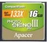  Apacer (AP16GCF133-R)   16 Apacer,  Compact Flash,  133x