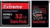  Sandisk (SDCFX-032G-E61)  ,  Compact Flash, 32 eXtreme