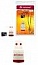 Transcend (TS4GUSDHC2-P3) Карта памяти Transcend, стандарт microSD (T-Flash) класс 2, 4ГБ microSDHC + картридер RDP3
