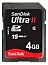  Sandisk (SDSDH-004G-E11)   SanDisk,  SDHC Ultra II , 4