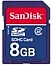 Sandisk (SDSDB-8192-E11, SDSDB-008G-B35)   SanDisk,  SDHC, 8