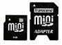  Transcend (TS1GSDM)   ,  mini SD, 1 (  )