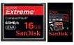 Sandisk (SDCFX-016G-E61, SDCFX-016G-X46)  ,  Compact Flash, 16 eXtreme