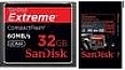 Sandisk (SDCFX-032G-E61)  ,  Compact Flash, 32 eXtreme