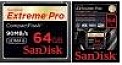 Sandisk (SDCFXP-064G-E91)  ,  Compact Flash, 64 eXtreme Pro