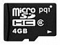 PQI Карта памяти PQI, стандарт microSDHC (T-Flash), 4ГБ класс 6 (для мобильных телефонов)