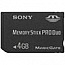 Sony Memory Stick MSXM4GST 4GB PRO DUO