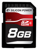    Silicon SDHC 8Gb class6