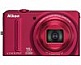 Фотоаппарат Nikon Coolpix S9100 красный