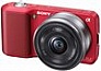 Фотография Фотоаппарат Sony NEX-3D красный