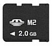    Silicon MemoryStick Micro M2 2Gb
