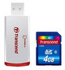  Transcend Class6 +Card Reader (TS4GSDHC6-P2)