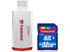 Фотография Transcend Class6 +Card Reader (TS32GSDHC6-P2) Фото Transcend Class6 +Card Reader (TS32GSDHC6-P2)